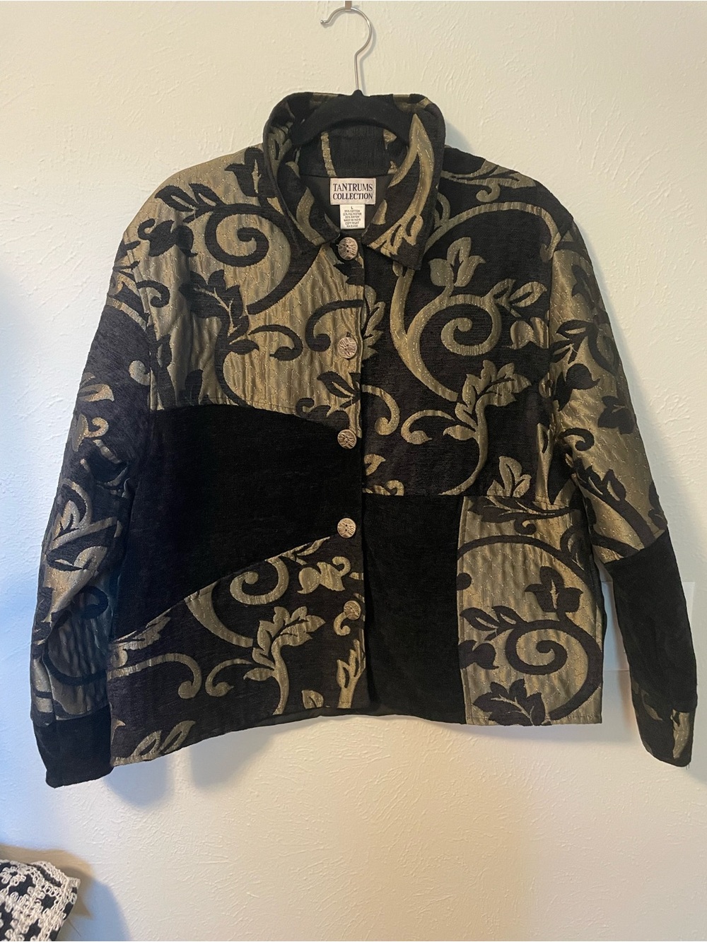 Tantrums Quilted Jaquard Tapestry Jackets L
